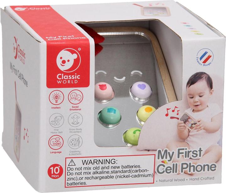 Actual product image Classic World My first mobile phone