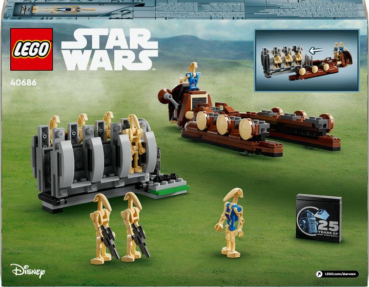 Produktbild LEGO Truppentransporter der Handelsföderation (40686, LEGO Star Wars)