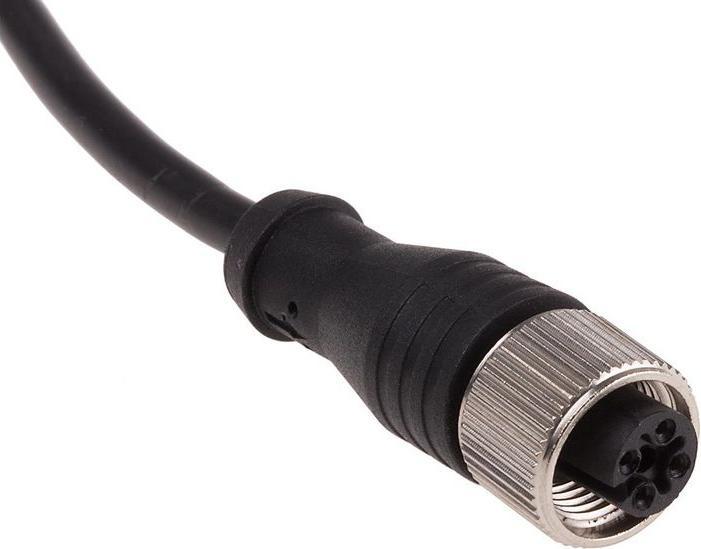Image du produit Rs Pro M12 Connector Female Straight,4W, 5m