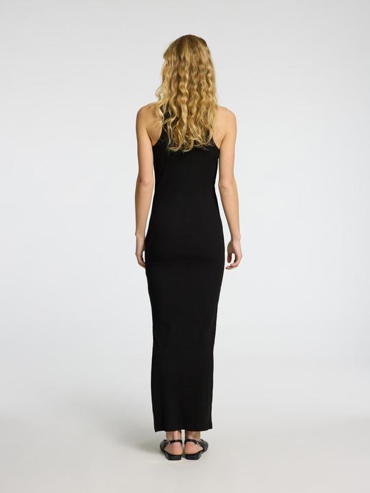 Actual product image Selected Femme Rippmuster Baumwoll Maxikleid (L)
