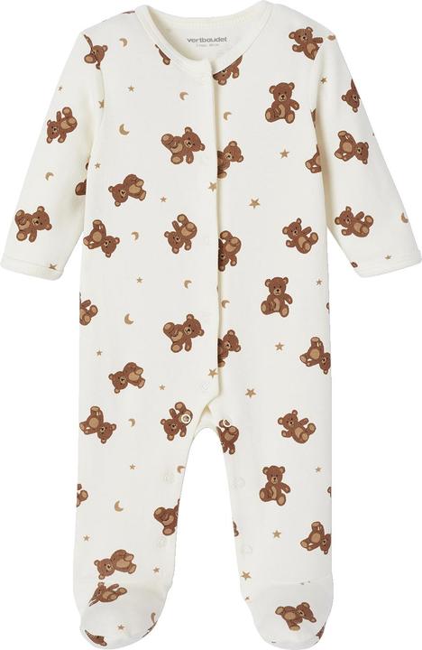 Vertbaudet Bio-Kollektion: Baby-Set für Neugeborene, Bärenmotiv, 3 Teile