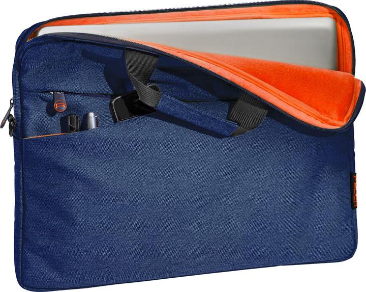 Produktbild Pedea 43,9cm 17,3 Zoll NB-Tasche Fashion blau Innenfach: 44 x 32,5 x 3 cm L x B x H (17.30")