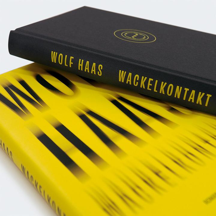 Actual product image Wackelkontakt (German, Wolf Haas, 2025)