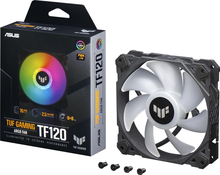 Actual product image ASUS TUF Gaming TF120 ARGB (120 mm, 1 x)