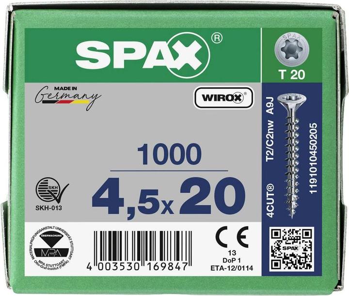 Actual product image Spax Chipboard screws (1000 Screws per piece)