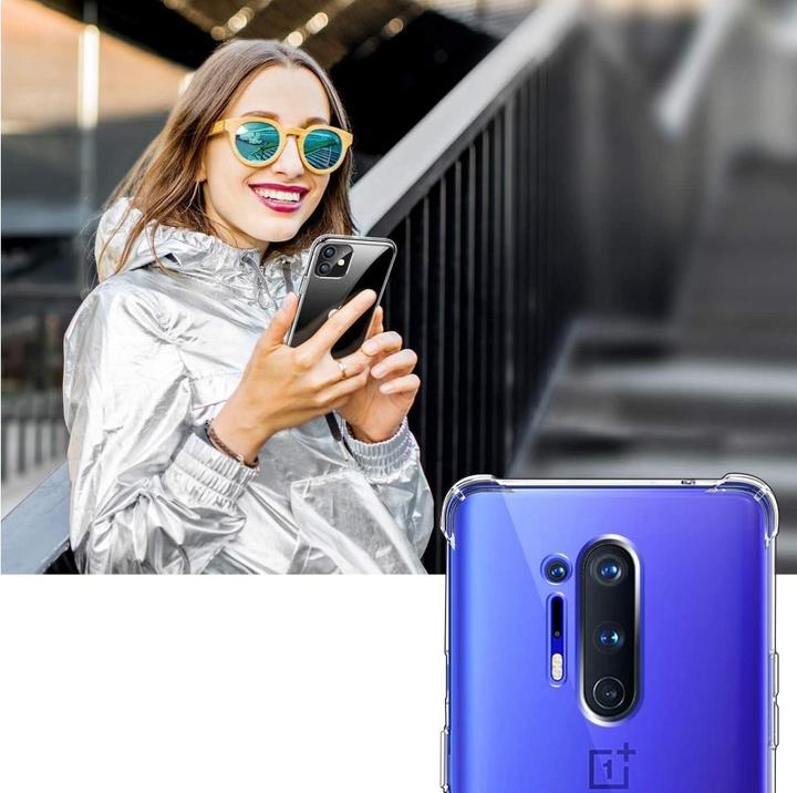 Produktbild Screenguard OnePlus 8 Pro Crystal Soft Airbag Bumper (OnePlus 8 Pro)