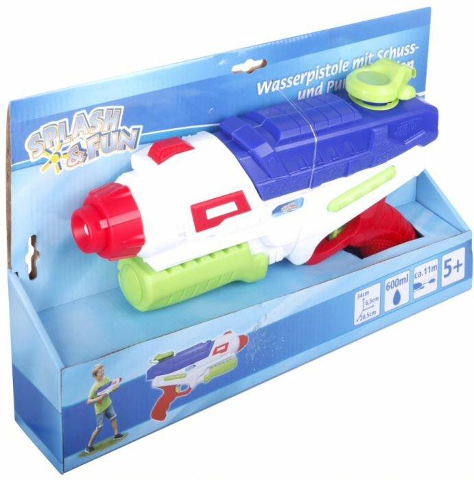 Produktbild Splash & Fun Wasserpistole (Tank Integriert)