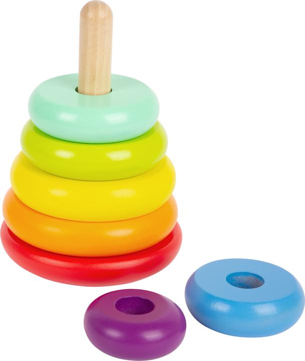 Produktbild small foot Stapelturm Regenbogen
