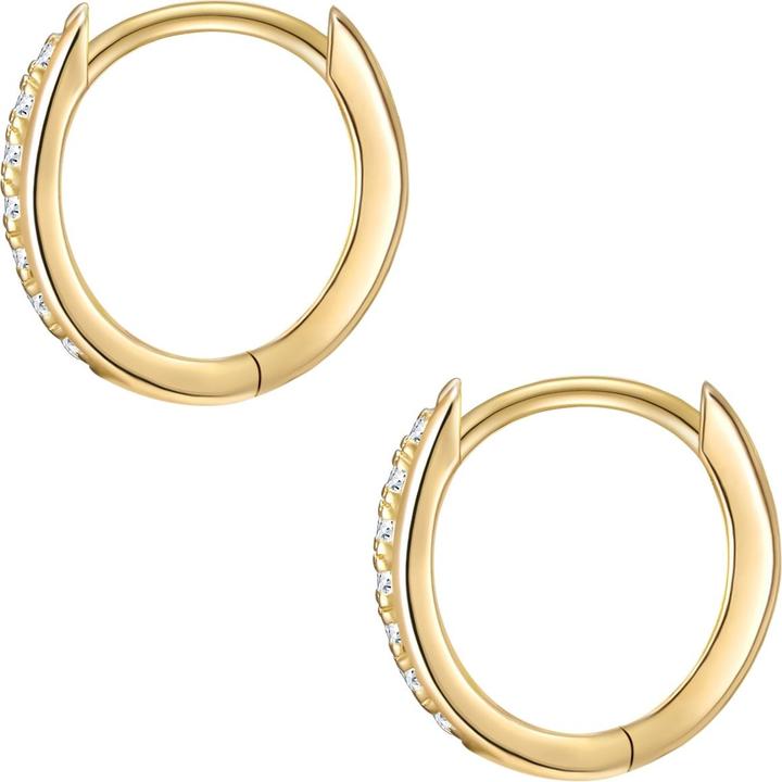 Immagine prodotto Glanzstücke München Donna Argento Sterling Cubic Zirconia Oro Giallo - 32002 (Argento)