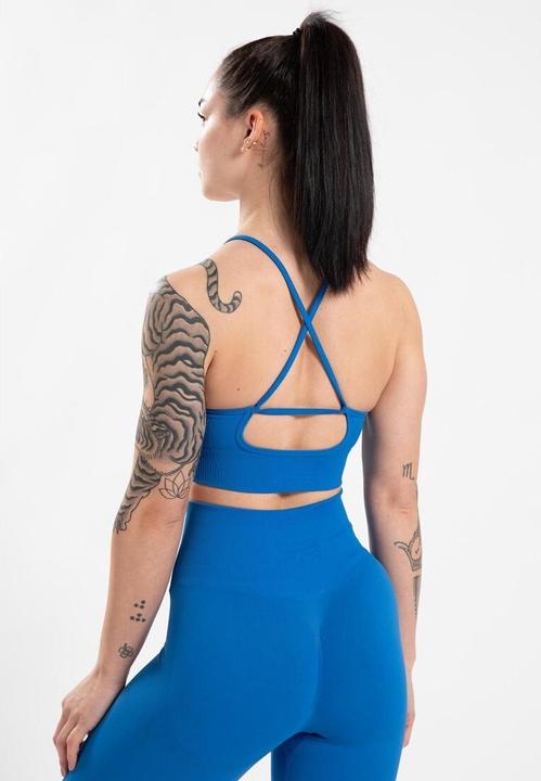 Produktbild Gorilla Wear Olivia Seamless Sports Bra - blau (XS)