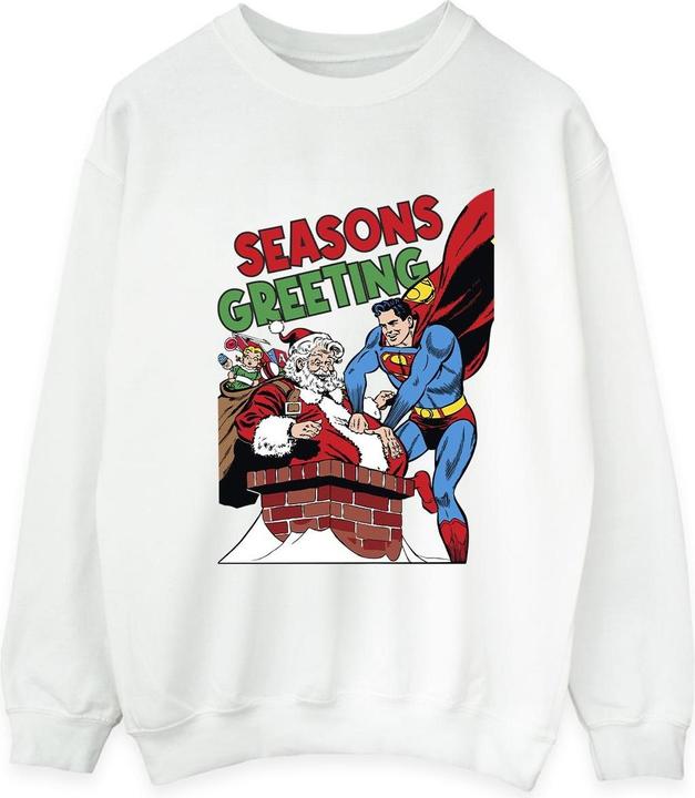 Superman Santa Comic Sweatshirt (M)