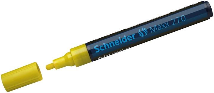 Actual product image Schneider Paint marker Maxx 270 1-3mm yellow (Yellow, 3 mm, 1 x)