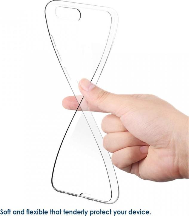 Actual product image Screenguard Huawei Y6 2018 Flexible TPU Clear Case (Huawei Y6 (2018))