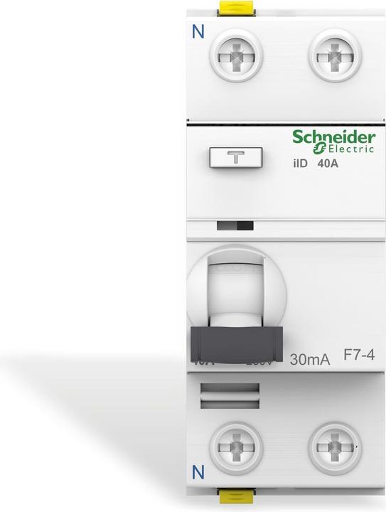 Productafbeelding Schneider Electric Acti9 iID aardlekschakelaar 2Polig 40A 30ma Type A