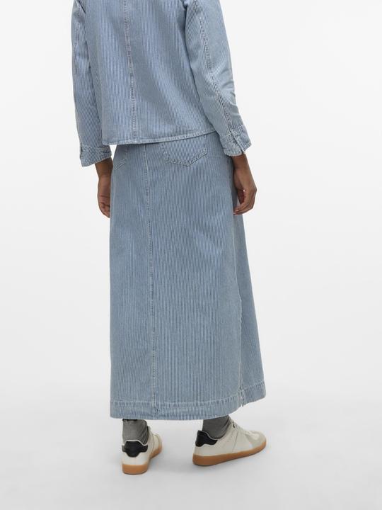 Actual product image Vero Moda VMBIRKLEY Mittlere Taille Langer Rock Jeansrock (L)
