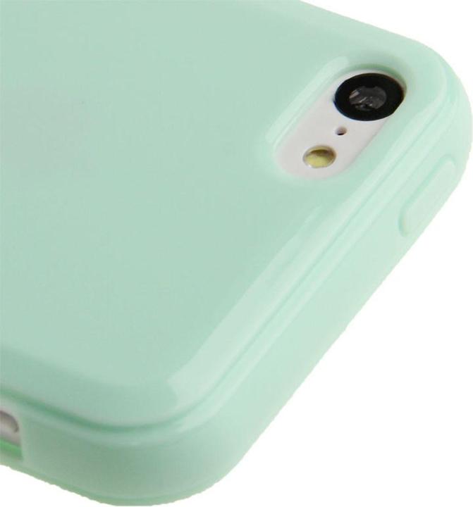Actual product image König Design Protective cover TPU for mobile Apple iPhone 5C light green (Apple iPhone 5c)