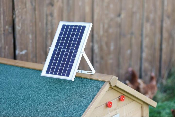 Immagine prodotto Kerbl 70556 Set di batterie solari per porta automatica per polli dalla versione 1.3, modulo solare