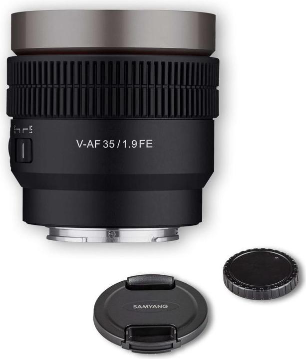 Produktbild Samyang V-AF 35mm f/1.9 FE Sony E (Sony E, APS-C / DX, Vollformat)