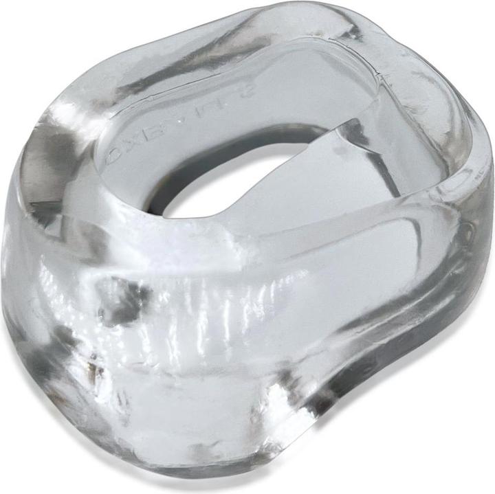 Actual product image Oxballs Big-D Shaft Grip Cockring Clear (4 cm)