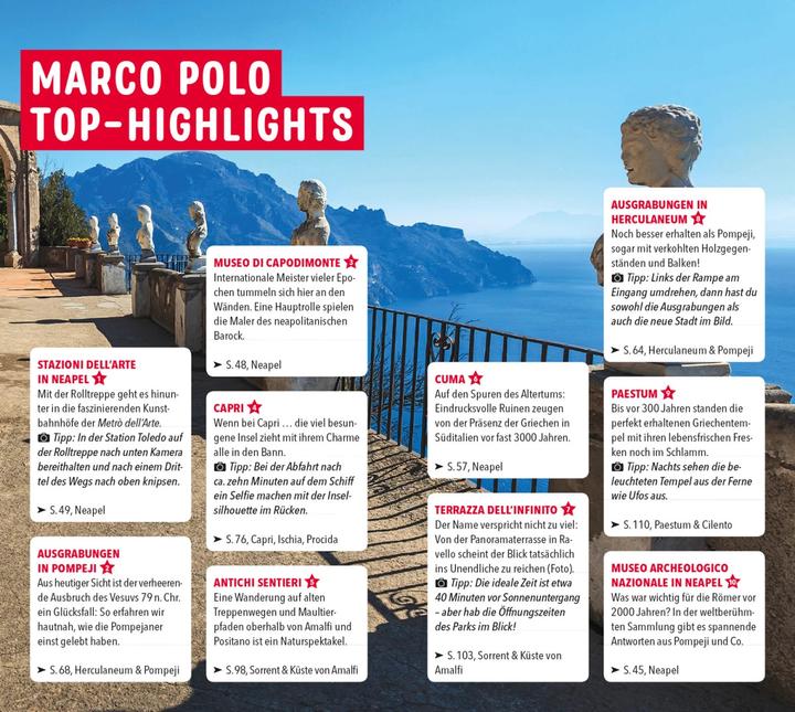 Immagine prodotto Reiseführer Golf von Neapel, Amalfi, Ischia, Capri, Pompeji, Cilento (Tedesco, Bettina Dürr, Stefanie Sonnentag, 2023)