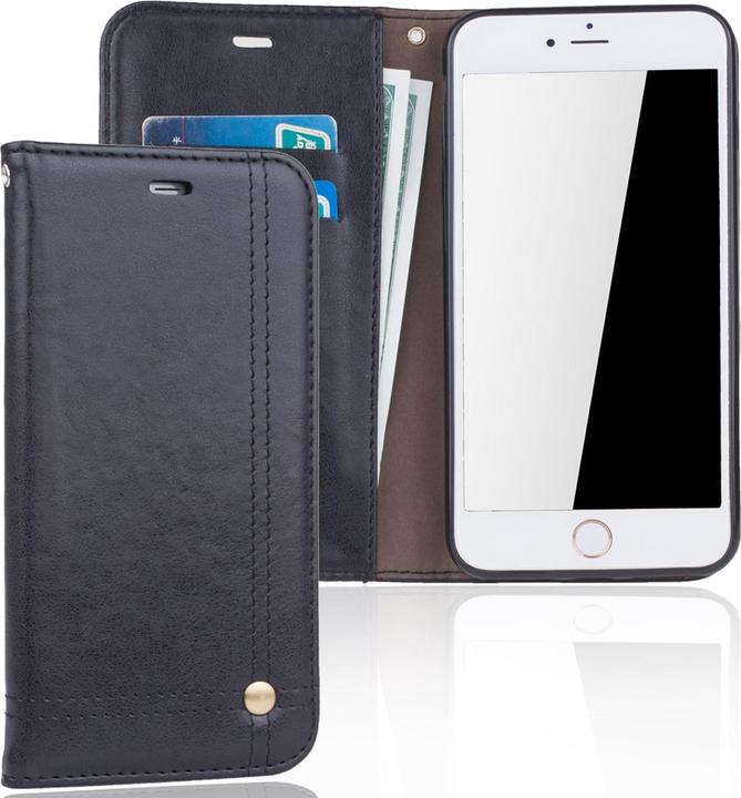 Produktbild König Design Apple IPhone 7 Plus / 8 Plus Hülle Case Handy Cover Schutz Schutzhülle Schwarz (Apple iPhone 7 Plus)