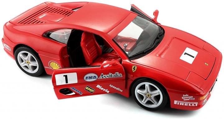 Immagine prodotto Bburago Ferrari R&P F355 Challenge Racing 1/24 rosso