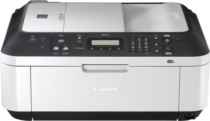 Canon PIXMA MX340, Drucker/Scanner/Kopierer/Fax mit ADF (Tintenpatrone, Farbe)