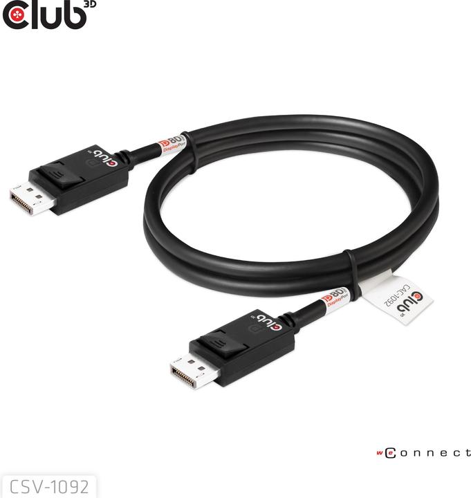 Image du produit Club 3D DisplayPort — DisplayPort (1.60 m, DisplayPort)