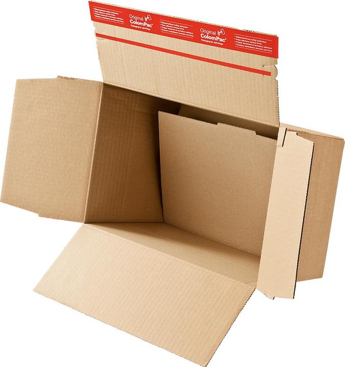 Actual product image Colompac Box lightning bottom brown (30.5 x 21.5 cm, 1 x)