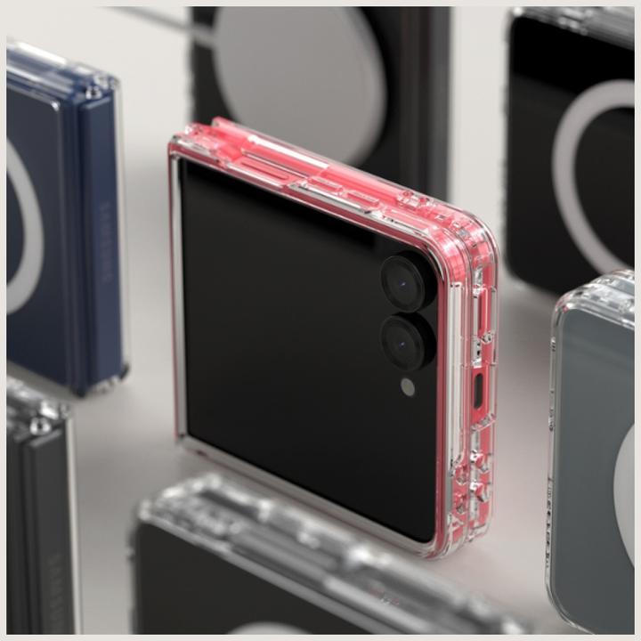 Actual product image Araree Case Duple M MagSafe for Samsung Galaxy Z Flip7 transparent (Samsung Galaxy Z Flip 7)