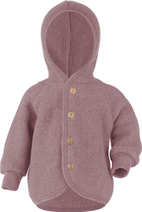 Engel Kinder Kapuzenjacke mit Holzknöpfen (98, 104)