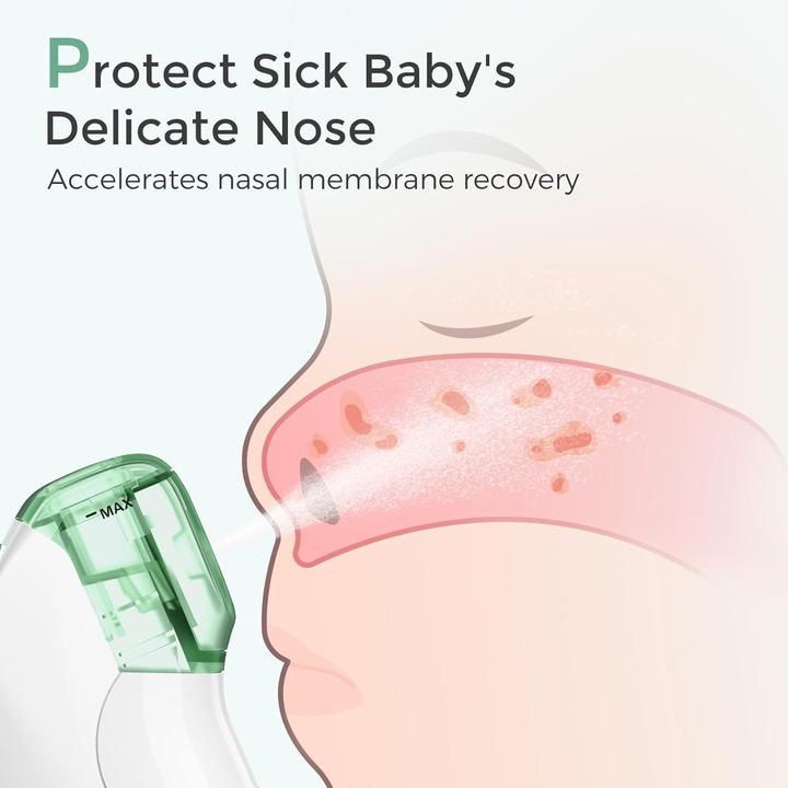 Image du produit Momcozy Aspirateur nasal pour bébé - Longue durée de vie des piles