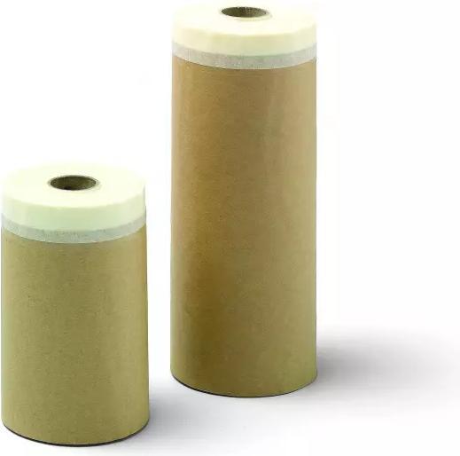 Actual product image Schuller masking paper with adhesive tape - Taiga BlueCore 18cmx20m (180 mm)