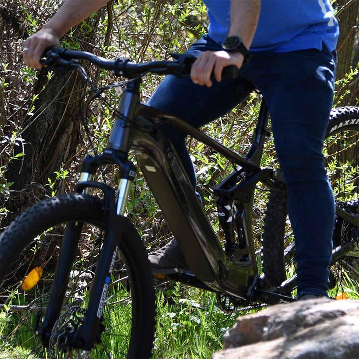 Actual product image Urbanbiker UB400 | Mountain E-Bike Full-suspension comfortable and powerful | Up to 140 km range