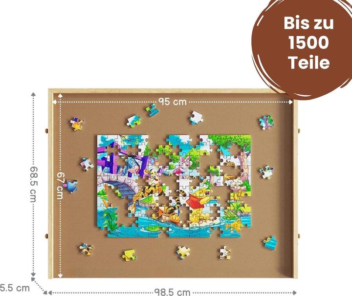 Actual product image Hermex Puzzle board with pull-outs Puzzle board Puzzle base (1500 pieces)