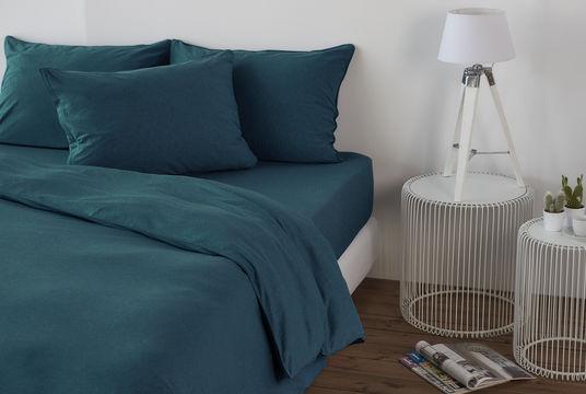 Produktbild Living Home Melange Jersey Uni (Bettwäsche Set, 50 x 70 cm, 160 x 210 cm)