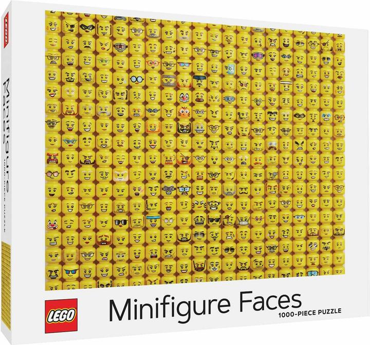 Produktbild Abrams & Chronicle LEGO Minifigure Faces 1000-Piece Puzzle (1000 Teile)