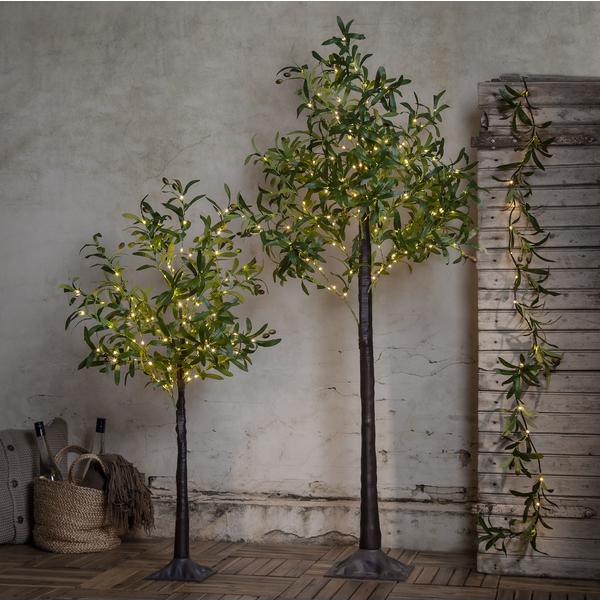 Produktbild Star Trading Dekorationsbaum Olivec, 178 LEDs, 180 cm, Grün (56 lm, IP44)