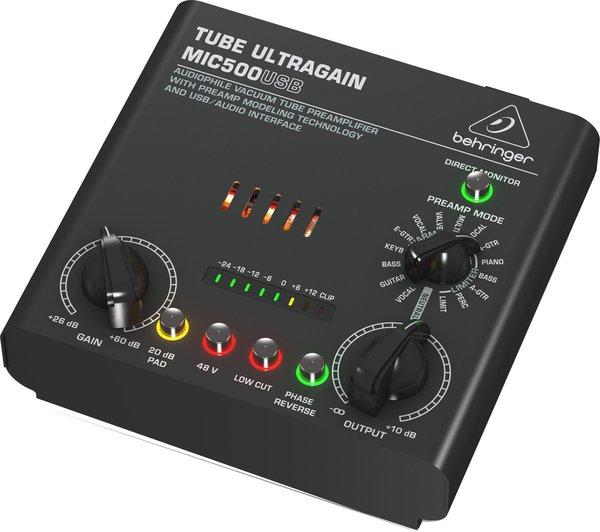 Immagine prodotto Behringer Preamplificatore microfonico a valvole Ul (Preamplificatori)