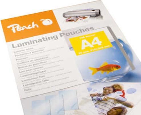 Image du produit Peach Ppr525-02 (A4, 25 pièce(s), 125 µm)