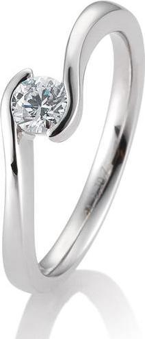 Breuning Ring Schwung 0,05-0,30ct. (48, 585/14 K Gold)