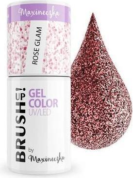 Immagine prodotto Sunne Brushup Gel Color Uv Led Hybrid Smalto per unghie Rose Glam 5g (Rosa Glam, Vernice UV gel)