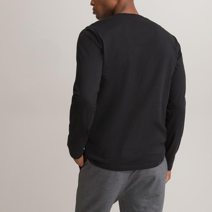 Image du produit La Redoute Collections T-shirt à encolure ronde (L)