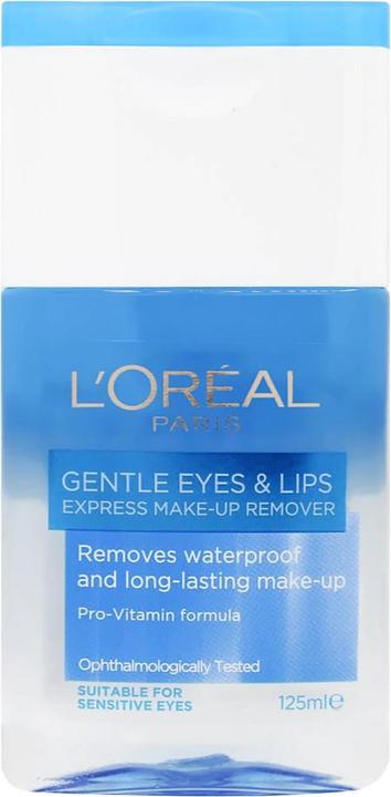 L'Oréal Paris Dermo-Expertise Gentle Lip And Eye Make-Up Remover (Make-up remover, 125 ml)