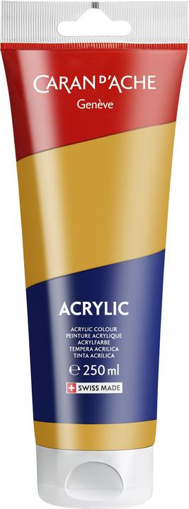Actual product image Caran d'Ache Acrylic (Ochre, 250 ml)