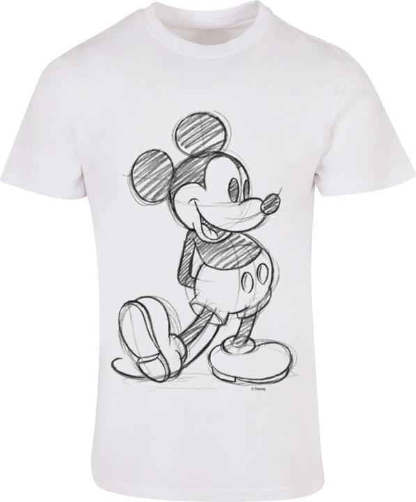 Actual product image Absolute Cult Mickey Mouse - Sketch Kick T-Shirt - 117967 (3XL)