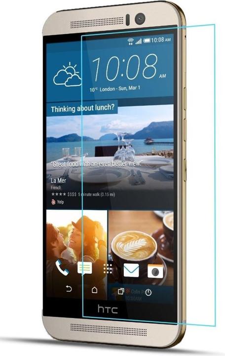 Actual product image Screenguard HTC One M9 Protective Glass Film Case Friendly Design (1 Piece, HTC One M9)