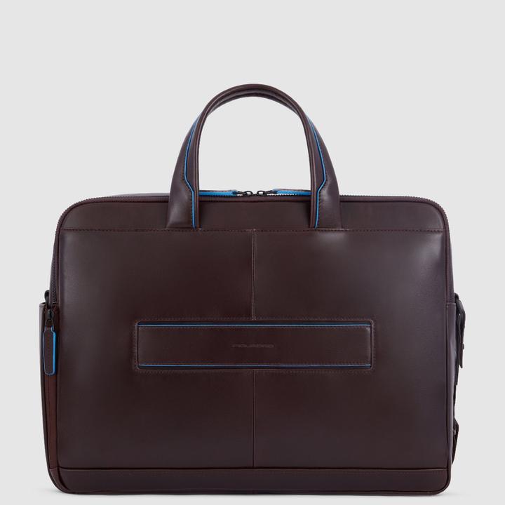 Produktbild Piquadro Black Square - Aktentasche aus Leder mit Laptopfach 15.6" (15.60")