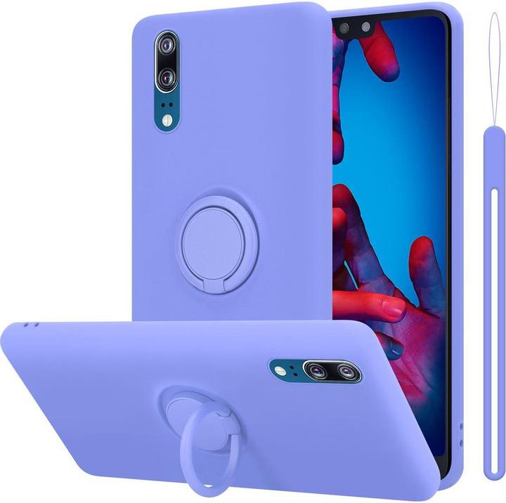 Actual product image Cadorabo TPU Liquid Ring Silicone Case Cover (Cubot P20)