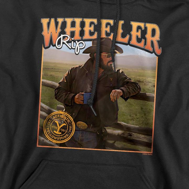 Immagine prodotto Yellowstone Coffee with Rip Wheeler Felpa con Cappuccio Uomo (L)